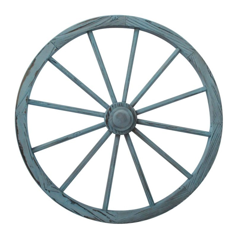 Decorative Wagon Wheel, 35in