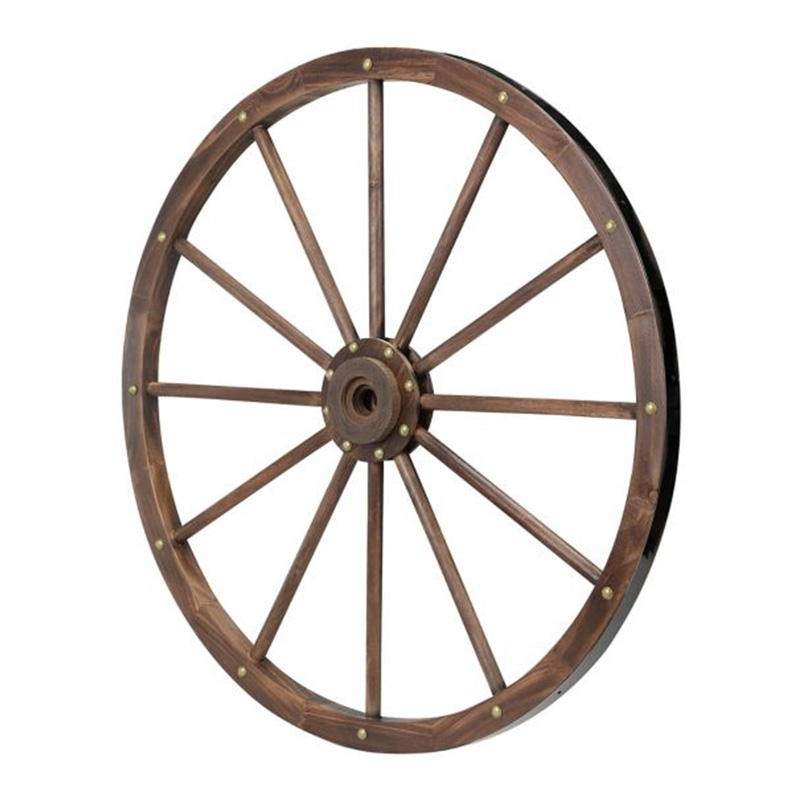 Decorative Wagon Wheel, 35in