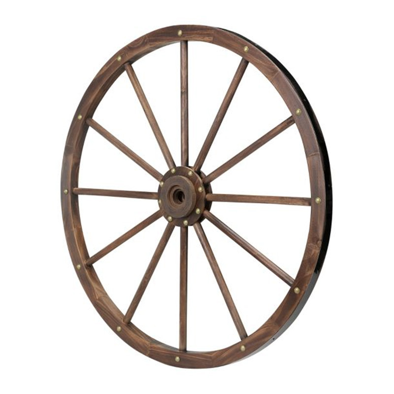 Decorative Wagon Wheel, 35in