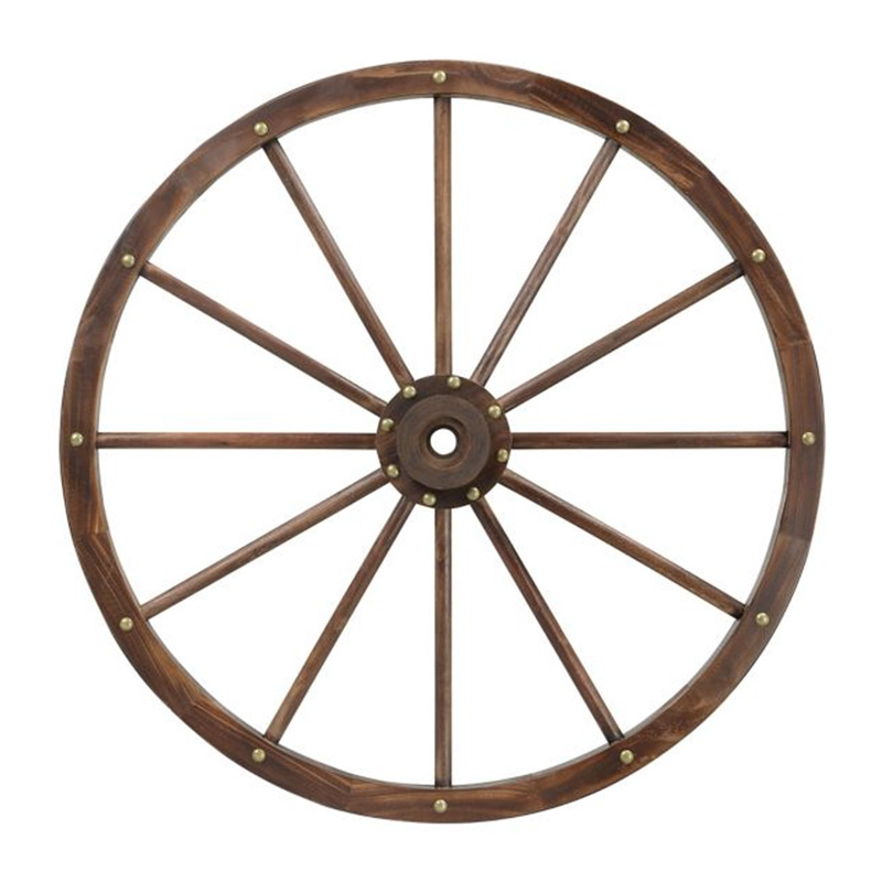 Decorative Wagon Wheel, 35in